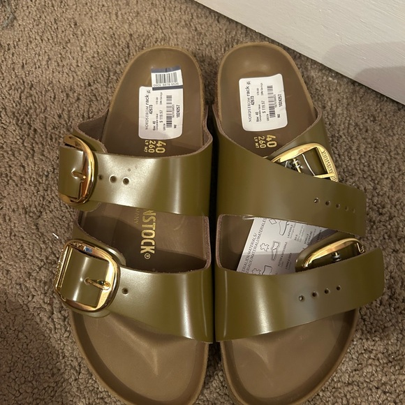 Birkenstock Arizona Big Buckle Slide Sandals - Picture 2 of 5